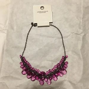 American Eagle Purple Necklace